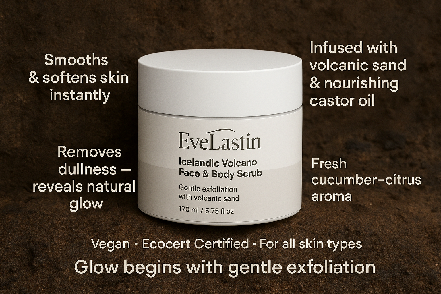 Volcano Body Scrub - EveLastin