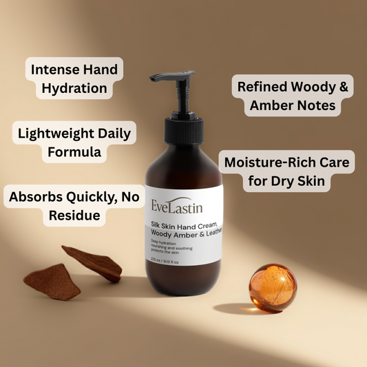 Hand Cream, Woody Amber & Leather